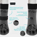 Anti Slip Dog Socks to Prevent Licking Paws, Dog Shoes for Hot Pavement, Dog Booties for Small Medium Large Senior Dogs, Traction Control Boots & Paw Protectors for Hardwood Floors
