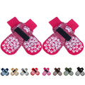 Anti Slip Dog Socks to Prevent Licking Paws, Dog Shoes for Hot Pavement, Dog Booties for Small Medium Large Senior Dogs, Traction Control Boots & Paw Protectors for Hardwood Floors