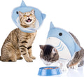 Friusate Cat Recovery Collar - Soft, Adjustable, Breathable, Lightweight Cat Cone to Stop Licking - After Surgery