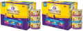 Wellness Complete Health Pate Variety Pack Adult Canned Wet Cat Food, Natural, Protein Rich, Grain Free, Seafood Favorites, 3 oz, Pack of 24 Cans