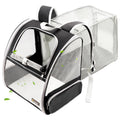 Texsens Innovative Traveler Bubble Backpack Pet Carriers for Cats and Dogs (Black)