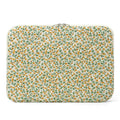 Puffy Laptop Sleeve 13 Inch Cute Quilted Laptop Protective Case Padded Floral Computer Sleeve for MacBook (A-Blue, 13 Inch)