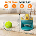 2-in-1 Dog Puzzle Toy, Interactive Treat Dispensing Ball