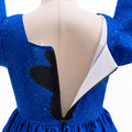 Blue Animal Costume for Girls Hawaiian Dress Up With Headband and Gloves