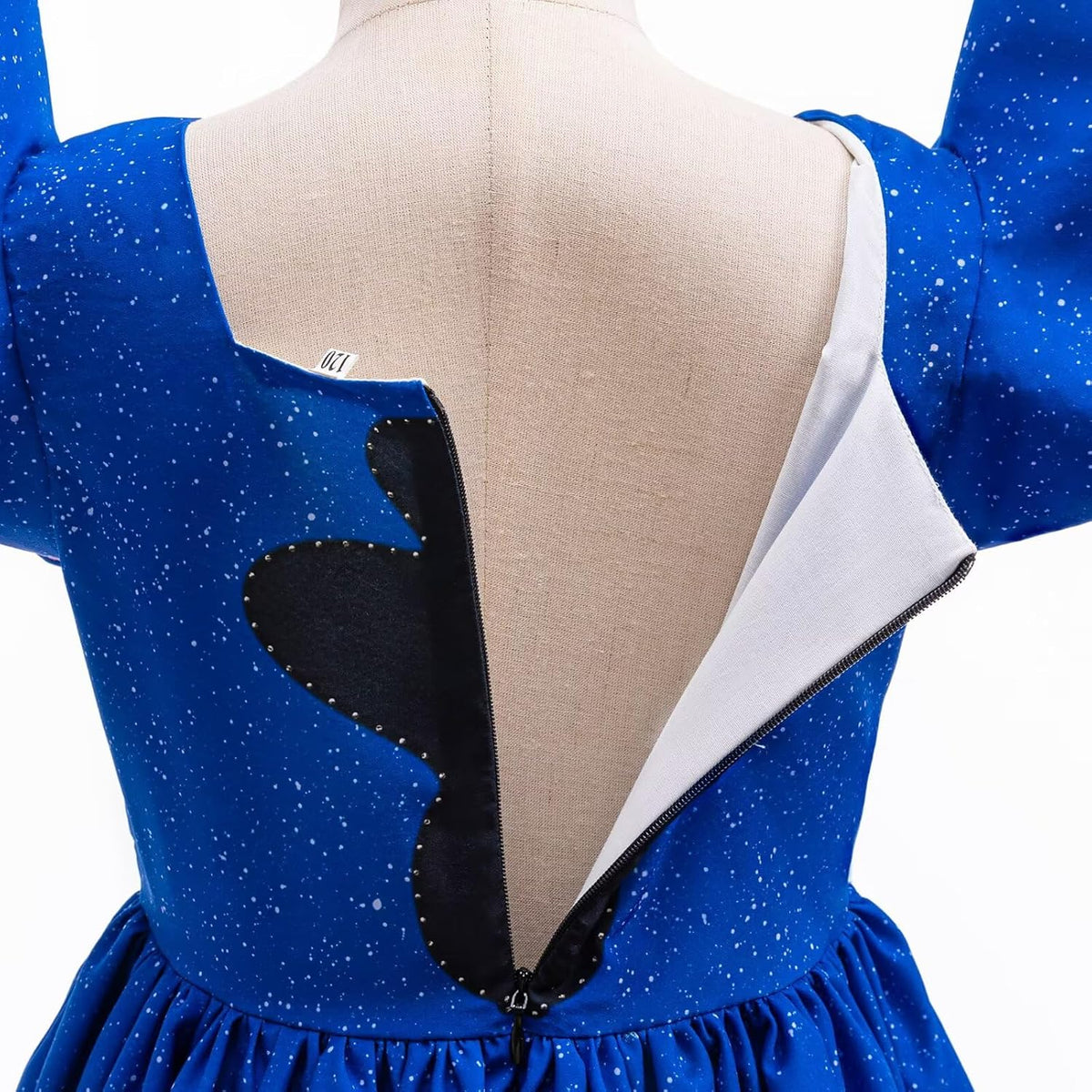 Blue Animal Costume for Girls Hawaiian Dress Up With Headband and Gloves