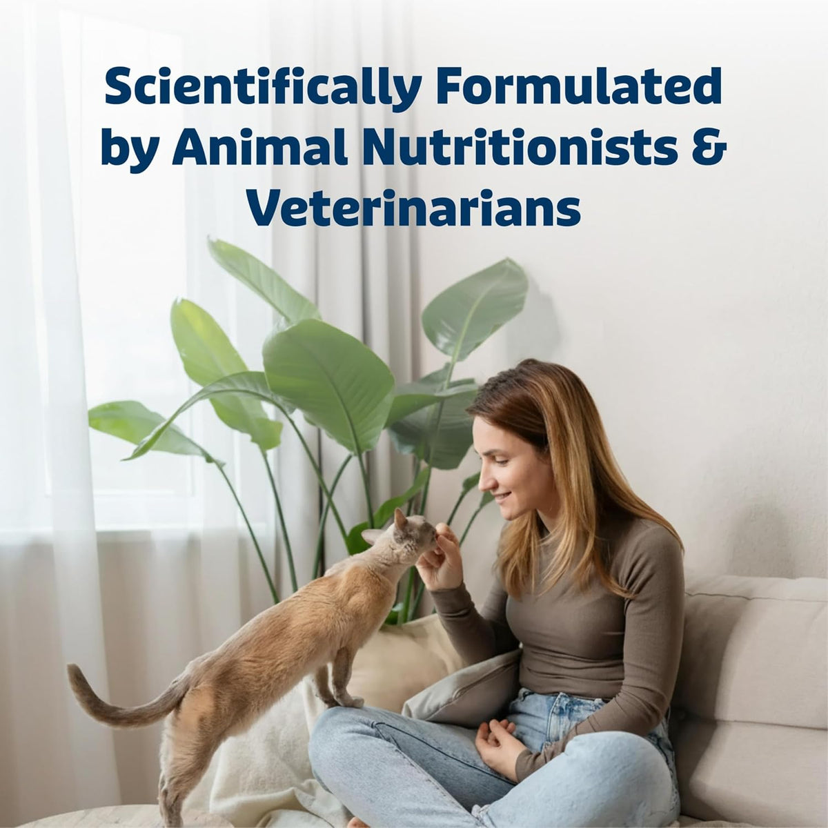 Blue Buffalo Bursts Paw-Lickin' Chicken Crunchy & Creamy Cat Treats, Great for Training, Made with Real Chicken Natural Cat Treats Enhanced with Vitamins, Minerals & Other Nutrients, Tub 12 oz.
