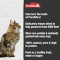 PureBites Chicken Breast Freeze Dried Cat Treats, 1 Ingredient, Made in USA, 2.3oz
