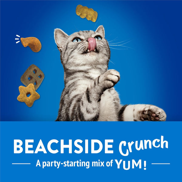 Purina Friskies Cat Treats, Party Mix Beachside Crunch - 20 oz. Pouch