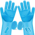 6PCS Grooming & Bath Supplies for Dogs, Cats | Dog Washing Gloves | Dog Bath Brush | Dog Shower Brush | Pet Grooming Gloves | Dog Grooming kit | Pet Supplies for Showerhead & Sprayer (Navy Blue)