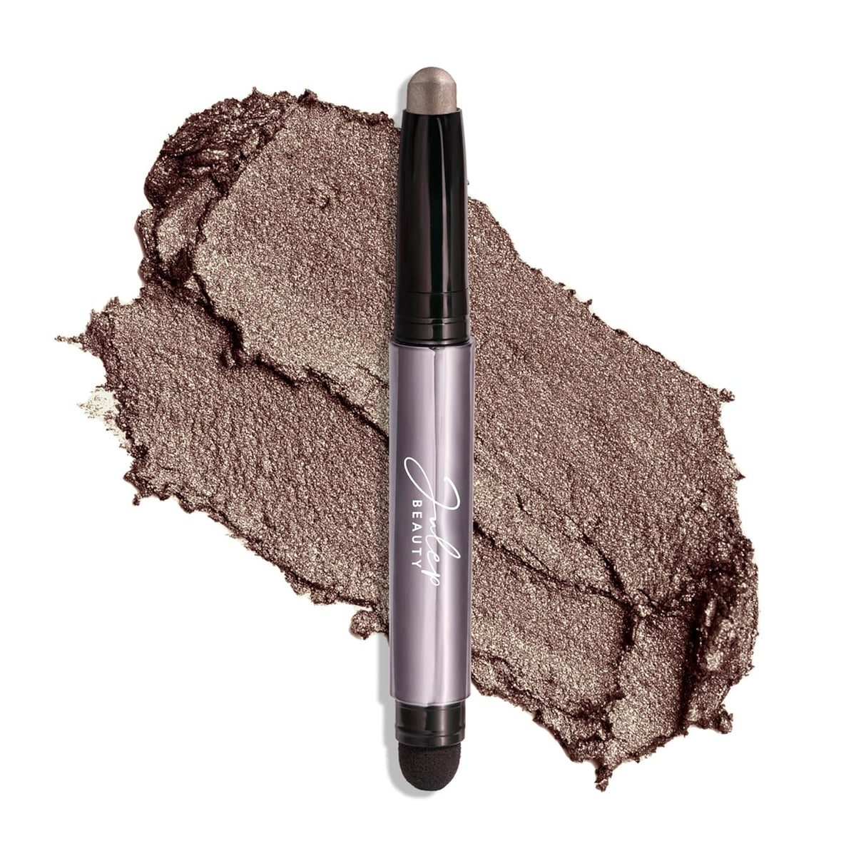 Julep Eyeshadow 101 Cream-to-Powder Waterproof Eyeshadow Stick – Taupe Shimmer – Long-Lasting, Buildable, Crease-Proof, Cruelty Free, Shimmer Finish with Built-In Smudger