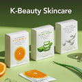 K-Beauty Facial Skincare Natural Beauty Multi-Pack Face Sheet Masks Balanced Skin Care Made In South Korea 10 Pack Vitamin-C