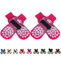 Anti Slip Dog Socks to Prevent Licking Paws, Dog Shoes for Hot Pavement, Dog Booties for Small Medium Large Senior Dogs, Traction Control Boots & Paw Protectors for Hardwood Floors