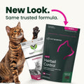 VetriScience Hairball Control Chews for Cats, Omega-3 and Fiber Supplement, Support Digestion and Skin and Coat, Tasty Small Bites, Chicken, 60 Count