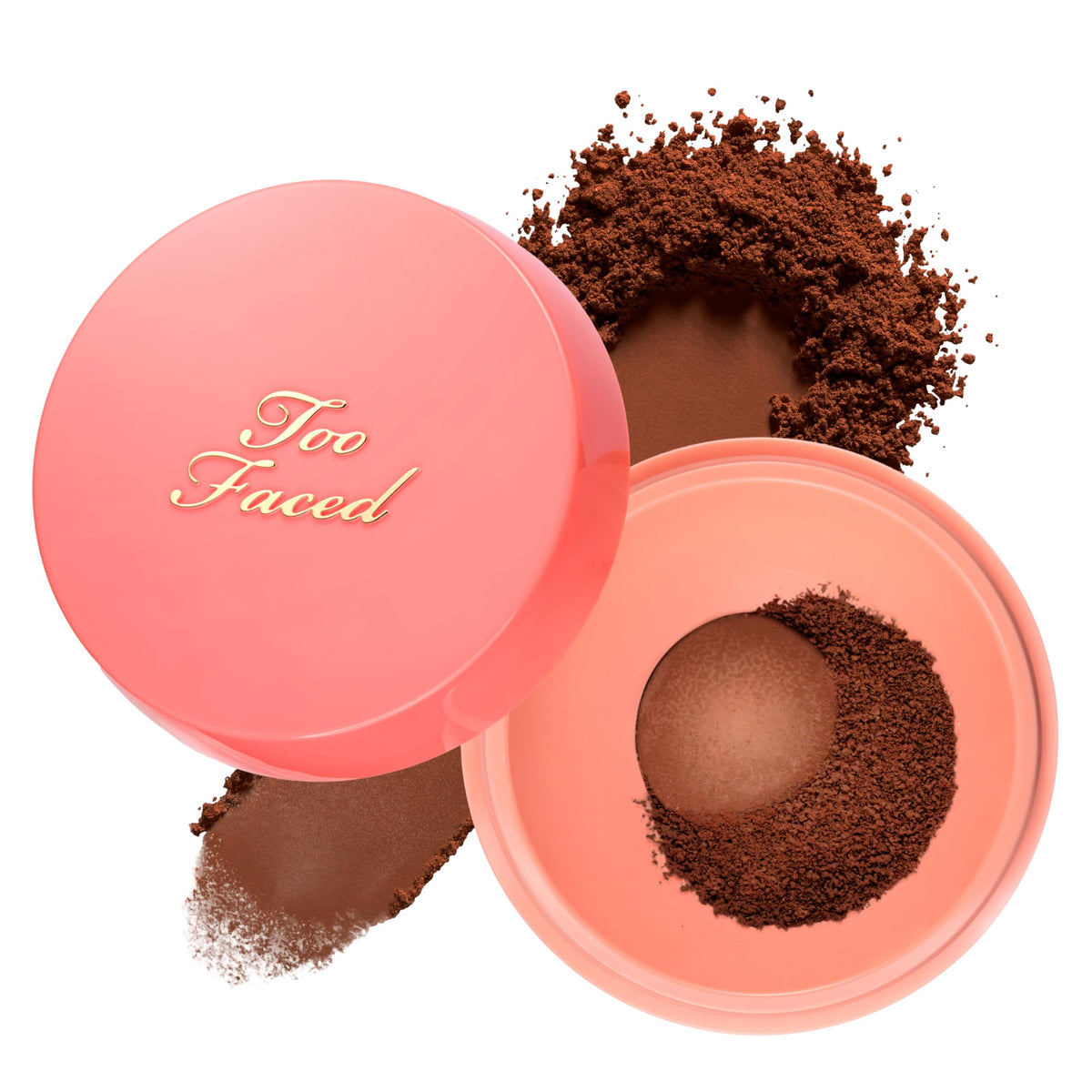 Too Faced Peach Perfector Loose Setting Powder | Translucent, Light Weight, Setting Powder Makeup for Oil Control & Shine Free Finish