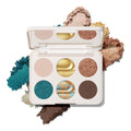 Morphe ChromaPlus 12-Pan Eyeshadow Palette - High Pigment Eye Makeup with Shimmer, Matte & Metallic Eye Shadow - Neutral Eyeshadow Makeup Collection for All-Day Wear - Flickering Sands (0.52 oz)
