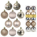 White 4.0" Large Christmas Balls - Christmas Tree Decoration Ornaments Shatterproof Hanging Balls for Birthday Halloween Holiday Wedding Decorations Set of 4pcs