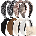 obeoby 8 Pack Halloween Headbands, Halloween Hair Accessories Gifts