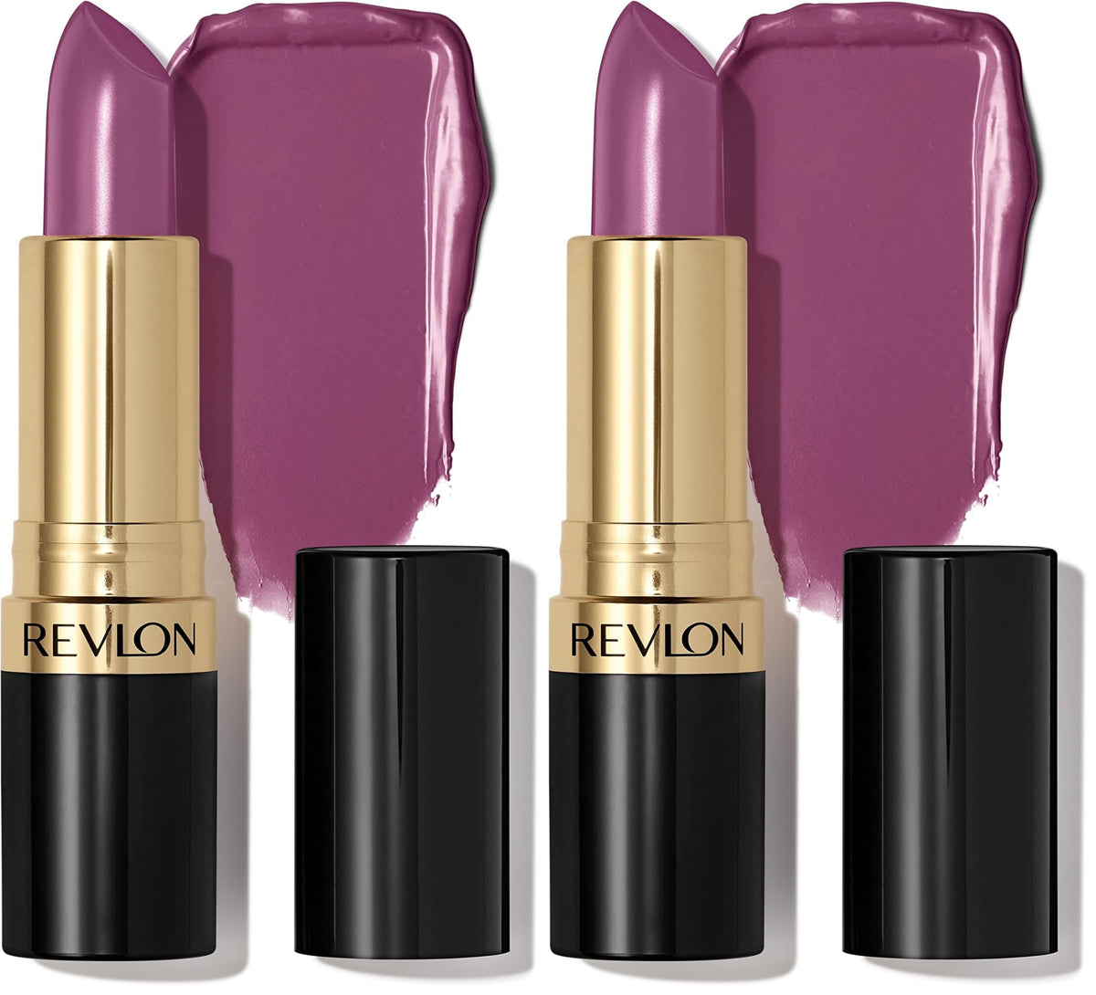 REVLON Super Lustrous Lipstick Gift Set, 5-Piece | 5-piece lipstick gift set. Creamy formula for soft, fuller-looking lips with a moisturized feel.