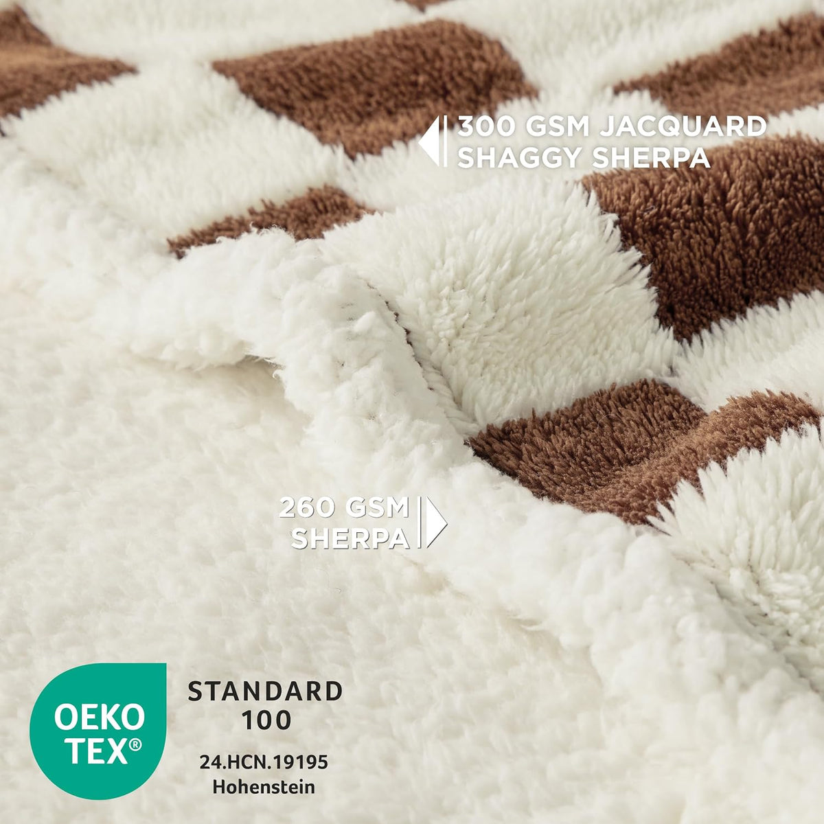 LE SURE Waterproof Dog Blankets for Small Dogs Cute Cozy 3D Jacquard,25x35