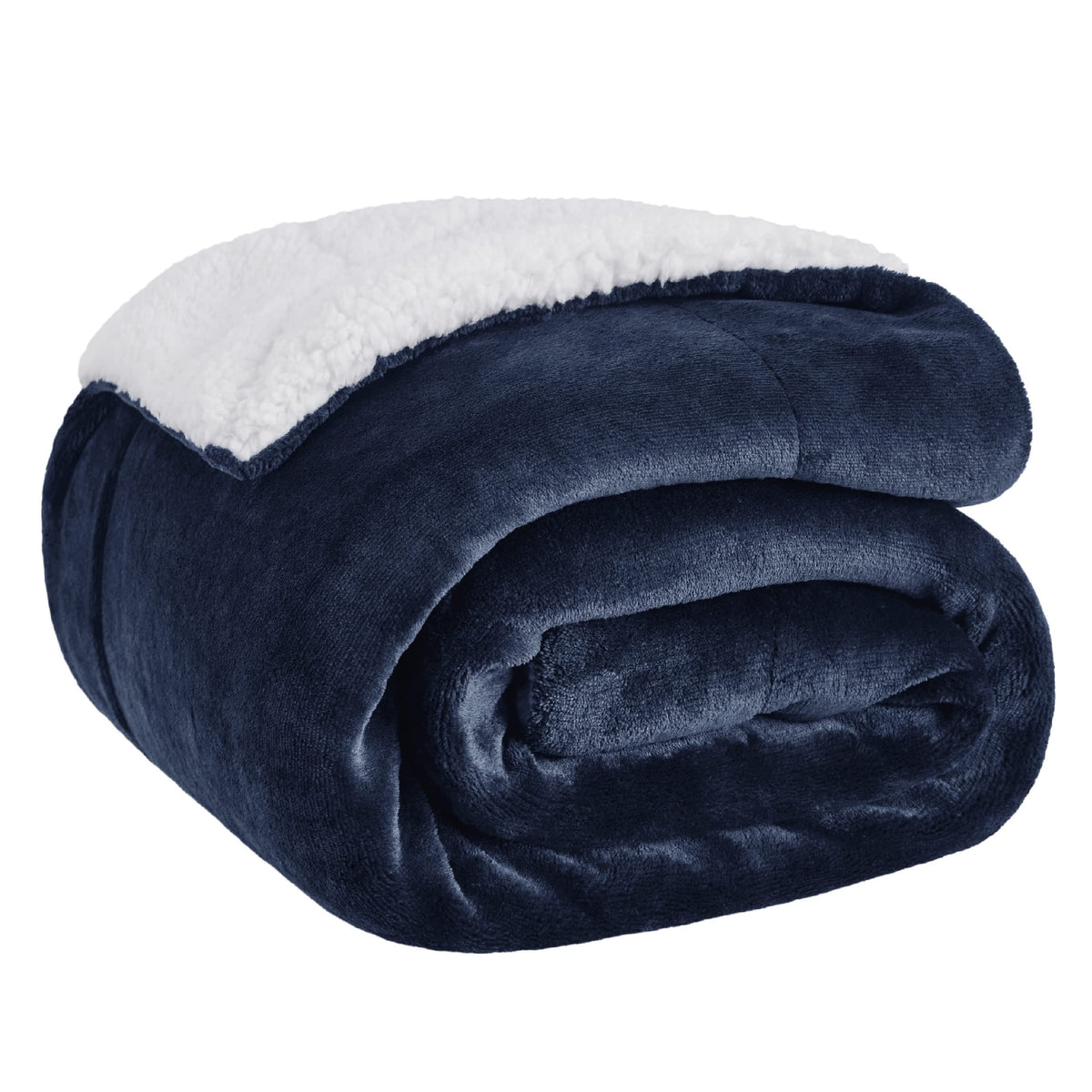 Bedsure GentleSoft Sherpa Fleece Blanket Queen Size for Bed, Non-Heated, Thick and Warm Throw for Women and Men, Soft Fuzzy Plush Queen Blanket for Winter, Brown, 90x90 Inches