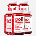 Goli Zero Sugar Apple Cider Vinegar Gummies - ACV with Vitamin B12 and Probiotics - No Sugar Alcohols - Vegan, Keto-Friendly, Gluten-Free