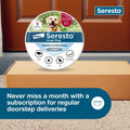 Seresto Flea & Tick Collar For Dogs Over 18 lbs., Treatment & Prevention, Vet-Recommend, 8 Month Protection