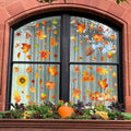Fall Window Clings, Double-Sided Autumn Decorations