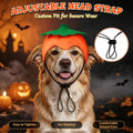 Rypet Dog Pumpkin Costume, Halloween Cape & Hat for Large X-Large Dogs, XL