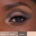URBAN DECAY Naked 2 Basics Mini Eyeshadow Palette - 6 Matte Neutral Shadows, Long-lasting Wear, Multi-Use Powder for Eye, Contour, Brows, Ultra-Blendable Cool-Tone Shades, Travel Makeup with Mirror