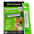 Cat Probiotics Crunchy Creamy Chews for Digestive Health - Cat Constipation + Occasional Diarrhea Relief - Daily Probiotics for Cats with Prebiotics Fiber Gut Flora Sensitive Stomach (90-Day Supply)