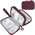 FYY Electronic Organizer, Travel Tech Pouch Bag, Cable Organizer Black