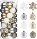 Valery Madelyn 50ct Christmas Tree Decorations Ball Ornaments 2 Inches