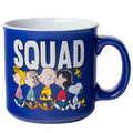 Silver Buffalo Peanuts Snoopy Fall Leaf, Wide Rim Ceramic Mug, 16oz