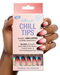 Chillhouse - Chill Tips, Press on Nails Kit - Sea Siren (Almond) - 30 Nail Shapes & Sizes - Up to 2 Weeks of Wear - Customizable Fit - Reusable - Latina Founded & Women Owned - Beauty & Self Care