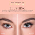Lilly Lashes Everyday Blushing Natural Lashes, Faux Mink Natural Eyelashes, False Eyelashes Everyday Use, Individual Lashes Reusable up to 20x, No Lash Glue Included (13mm)