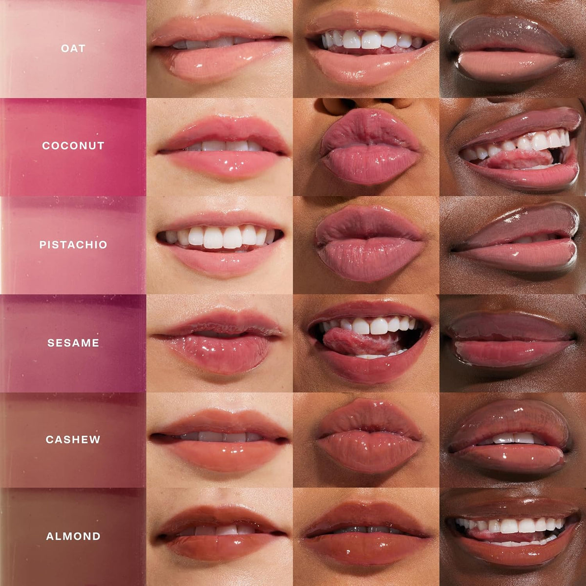 Tower 28 ShineOn Lip Gloss Jelly, Pistachio (0.13 oz) | Nude Pink Tinted Lip Oil with Hydrating Lip Balm Formula, Non-Sticky, High-Shine Gloss with Nourishing Oil Blend