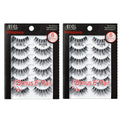 Ardell Wispies False Eyelashes 113 – Natural Wispy Strip Lashes, Lightweight & Seamless Invisiband for All-Day Wear, 6 Pairs, 1 Pack