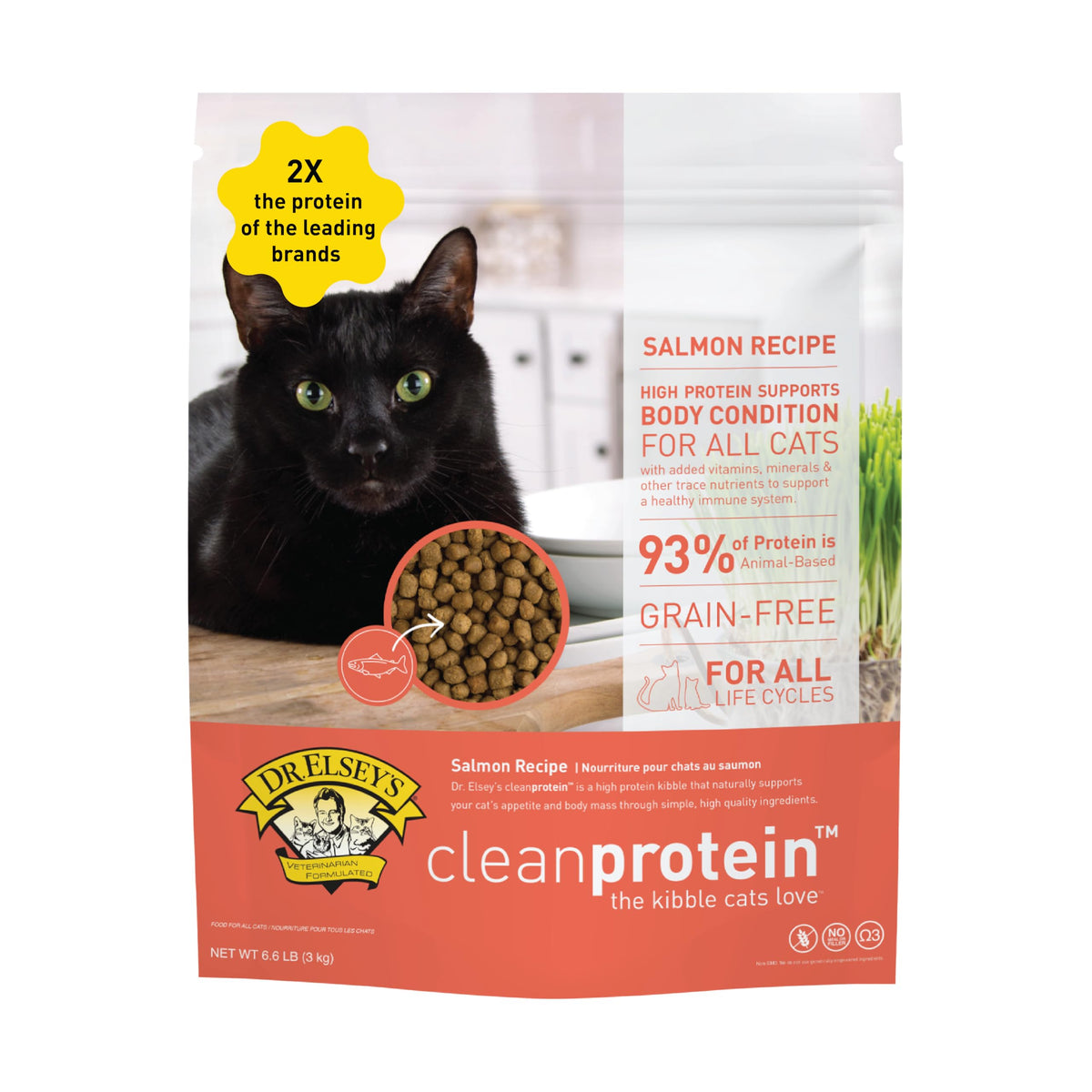 Dr. Elsey's cleanprotein Chicken Cat Kibble 2 lb. Bag