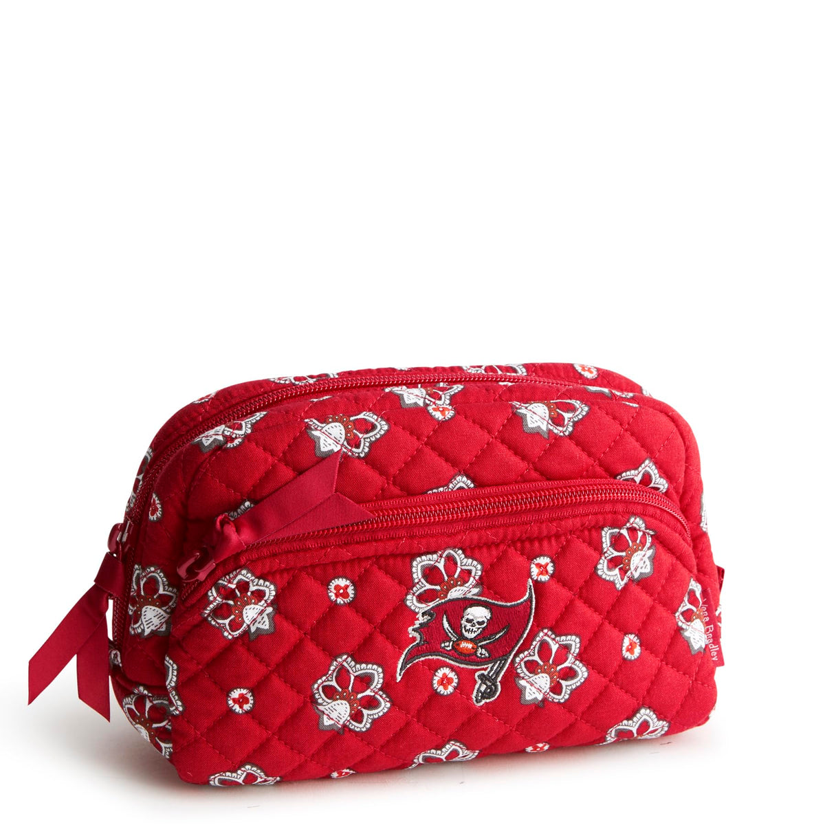 Vera Bradley Women's Cotton Nfl Medium Cosmetic Makeup Organizer Bag (Multiple Teams Available)