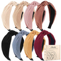 obeoby 8 Pack Halloween Headbands, Halloween Hair Accessories Gifts
