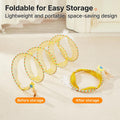 Potaroma Spiral Tunnel Cat Toy, Self Play Collapsible Spring Kitten Tunnel