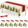 3 Pack Thanksgiving Tablecloths, 108" x 54" Disposable Turkey Table Cloth