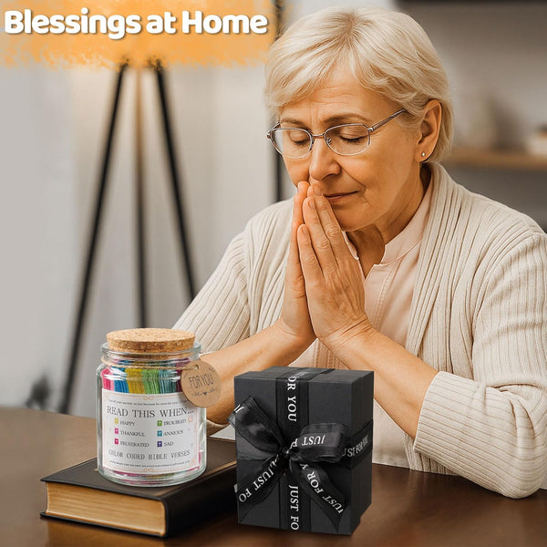Bible Verse Jar, Read Me When Bible Verses Jar, Christian Gifts for Women | Daily encouragement and prayer, Christian gifts for women, moms, daughters, friends, birthdays, graduation, Christmas