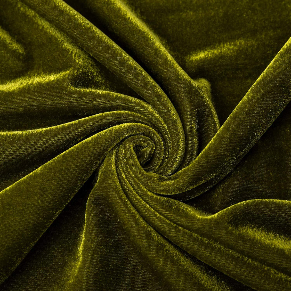 GLORY SEASON Velvet Tablecloth Luxurious Solid Rectangle Table Cloth,Oblong Retro Farmhouse Ruffle Tablecloths Washable Table Cover for Party Olive Green,52x70 Inches