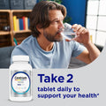 Centrum Minis Silver Multivitamin for Men 50 Plus, Multivitamin/Multimineral Supplement, Vitamin D3, B-Vitamins and Zinc, Non-GMO Ingredients, Supports Memory and Cognition in Older Adults - 280 Ct