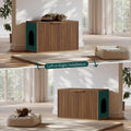 Evermagin 31.5" Cat Litter Box Enclosure Furniture