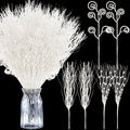 48 Pcs Red Christmas Tree Picks and Sprays Glitter 17" Berry Stems