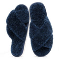 Evshine Memory Foam Fuzzy House Slippers for Women