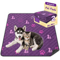WanpeeGoo Washable Pee Pads for Dogs, Waterproof, 18 x 24 in, 4 Pack, Gray | Super Absorbent, Waterproof and Non-Slip; Washable, Reusable Dog Pads for Crates, Playpens, Floors, Furniture and Travel