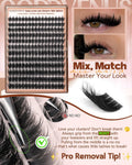 Goddvenus Manga Lash Clusters With Spikes Wispy Cluster Eyelash Extensions Fluffy Anime Eyelashes Clusters Reusable Faux Mink Fairy Individual Lash Extension (D Curve 12-18mm 204 pieces)